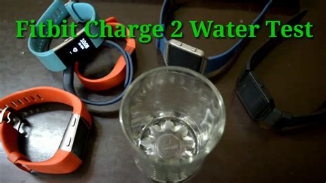 Fitbit Charge 2 Water Test Lets Find Out Survive Or Not Youtube