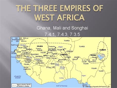 The Three Empires Of West Africa Ghana Mali