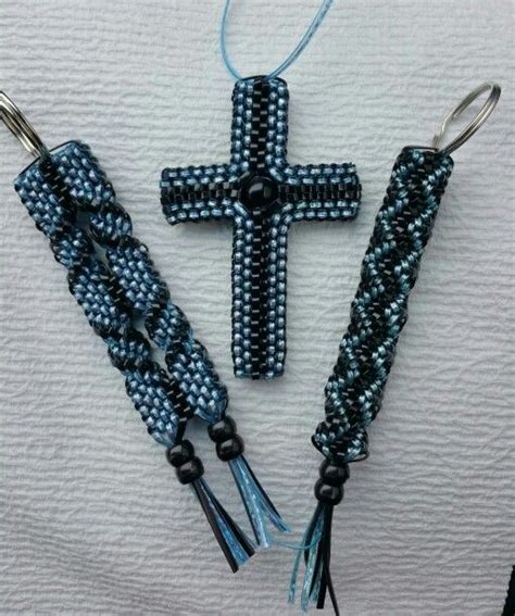 I just came across it in a box of stuff, and decided to research. Boondoggle Cross and Key Chains - blue & black | Plastic ...