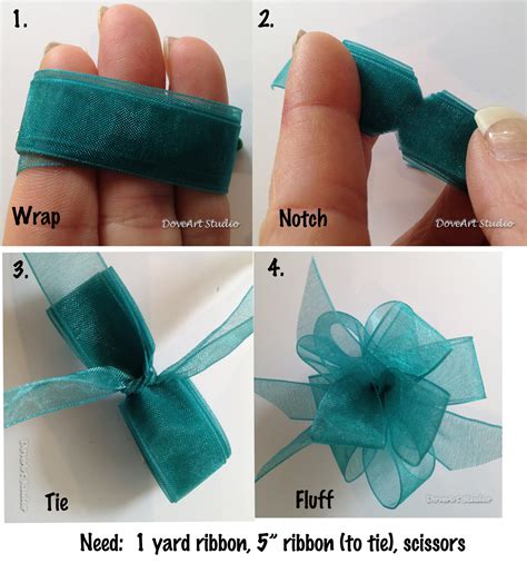 How to tie a bow out of ribbon. Wanna Make Something?