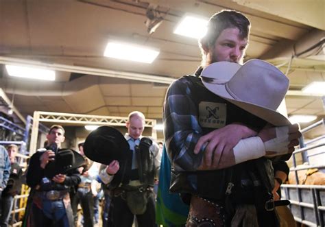 photos bull riders mourn death of mason lowe at national western stock show