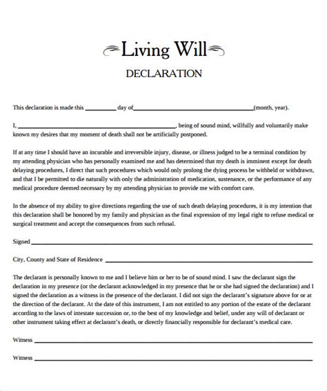 Do It Yourself Wills Free Printable