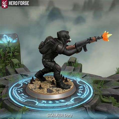 Dutyer In Combat Hero Forge Rstalker