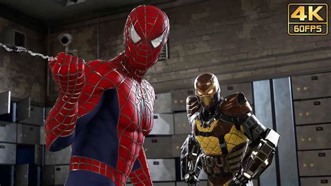 Spider Man Vs Shocker Spider Man Remastered Pc Ray Tracing Gameplay