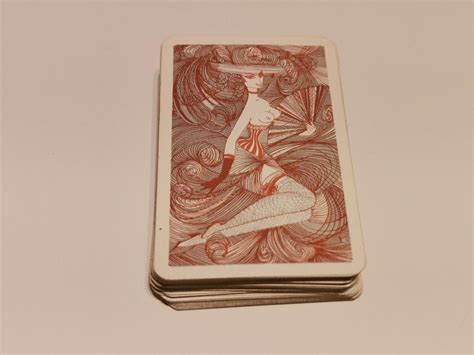 Vintage Rare Nice Collectible Set Of Erotic Playing Cards Ebay