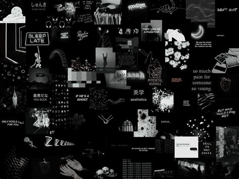 Black Tumblr Laptop Wallpapers Wallpaper Cave