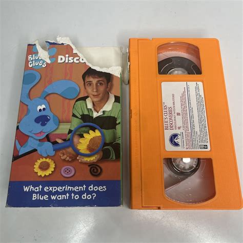 Nick Jr Blues Clues Discoveries Vhs Video Tape Vtg Nickelodeon Buy Images And Photos Finder