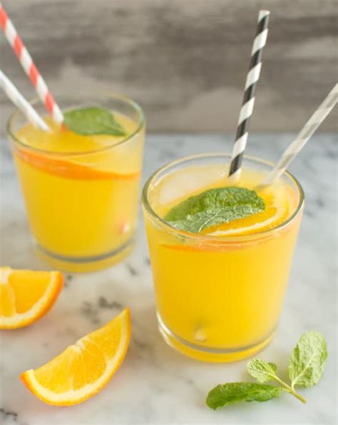 1 teaspoon of angostura aromatic bitters. Orange Mint Coconut Water
