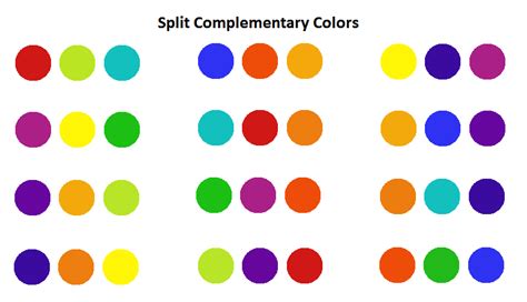 Using Colors Effectively For Web Design Split Complementary Colors