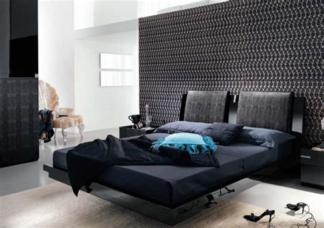 Free Download Black Interior Bedroom Design Ideas Mosaic Wallpaper