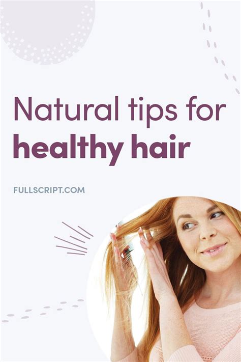7 Natural Hair Health Tips Hairgrowth Supplements Nutrition