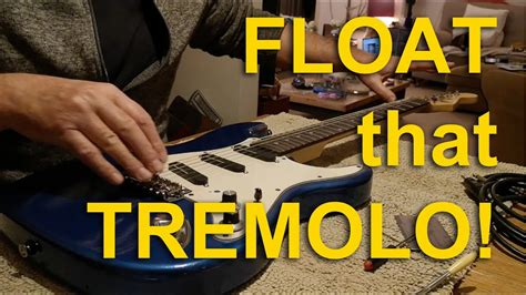 Setting A 6 Screw Tremolo To Float A Simple Consistent Method Read