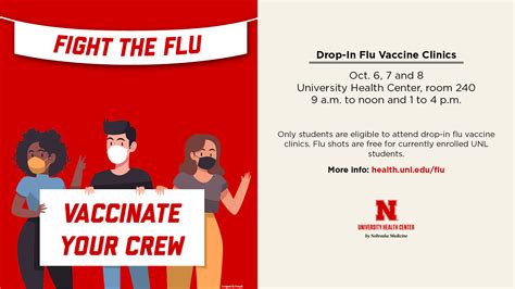 Get Your Free Flu Shot At The University Health Center Announce