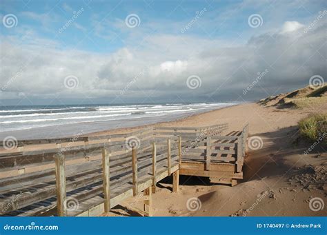 Boardwalk Stock Image Image Of Beach Boardwalk Tropical 1740497