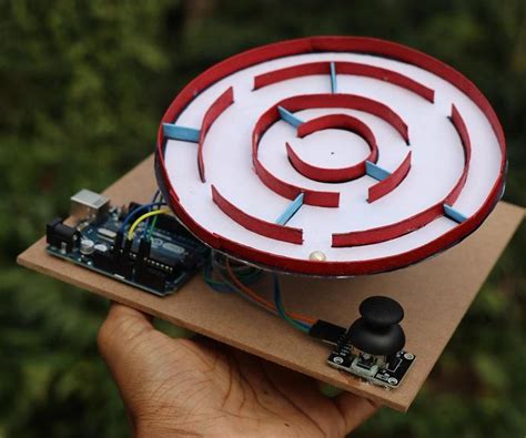 Maze Game Using Arduino 5 Steps Instructables