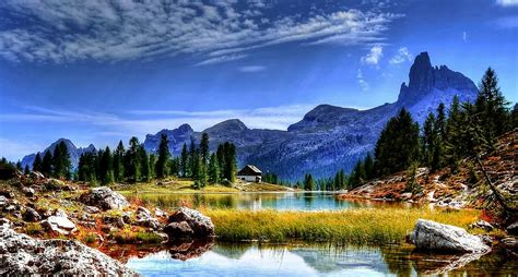Dolomites Lake Mountains · Free Photo On Pixabay