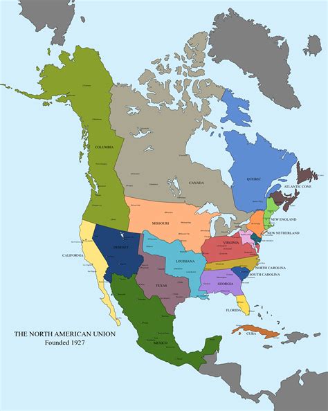 A less English-dominated North America - the North American Union in ...