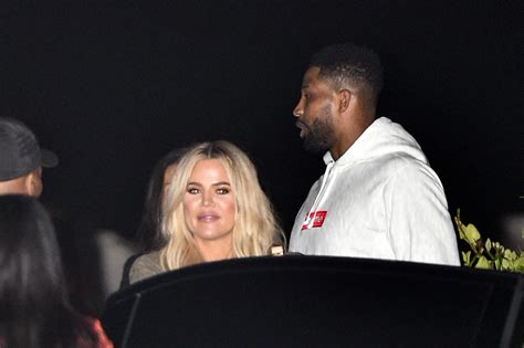 Khloé Kardashian And Tristan Thompson Share Sweet Kiss After Date Night In Malibu
