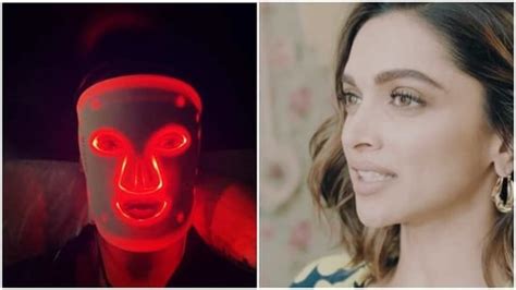 Deepika Padukone Shares Spooky Pic In Led Light Mask Does It Remind