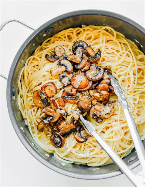 Silkiest Vegetarian Carbonara With Mushrooms Live Eat Learn