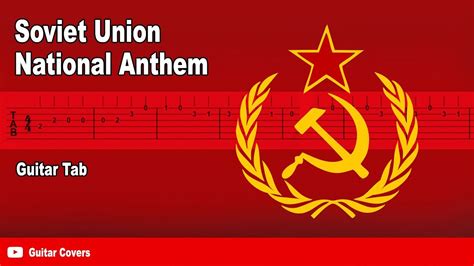 How To Play The Soviet Union Anthem On Guitar Tutorial Tabs Youtube