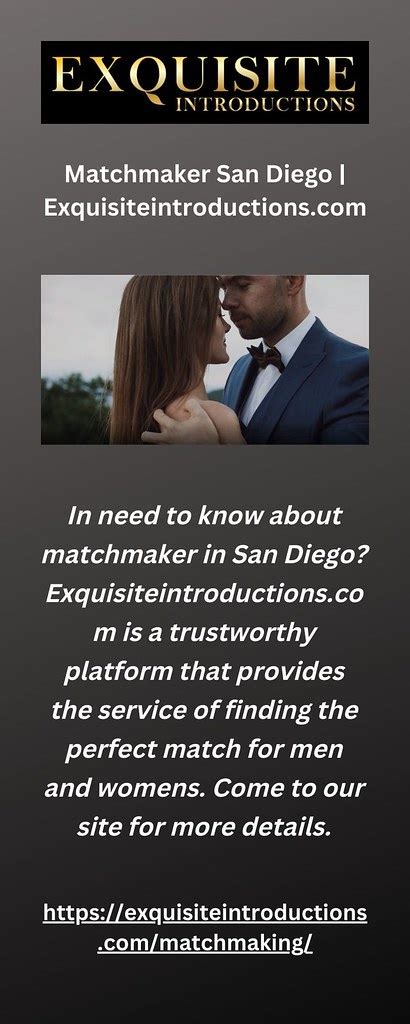 Matchmaker San Diego Looking Flickr