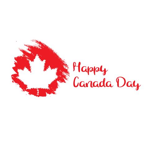 Happy Canada Day Maple Leaf Siluet Canada Day Maple Leaf Leaf Png