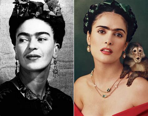Salma Hayek Frida Kahlo The Best Biopic Roles Of All Time Celebrity