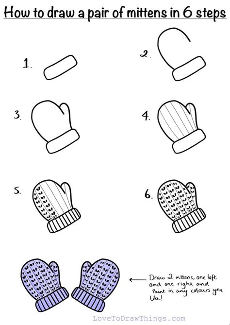 unlock your creativity with a mittens drawing tutorial