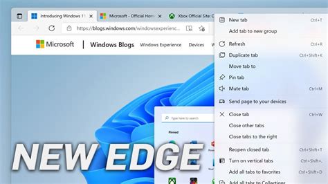 How To Enable The New Microsoft Edge Visual Design On Windows 11 Youtube