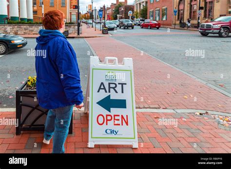 Charles Town Wv Usa November 3 2018 Art Is On Display In The