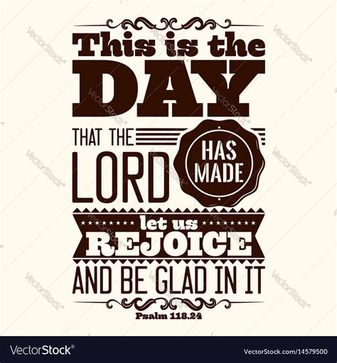 Christian Biblical Typography Royalty Free Vector Image