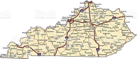 Kentucky Road Map