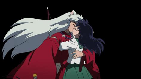 Image Inuyasha And Kagome Kiss The Final Act Love Interest Wiki