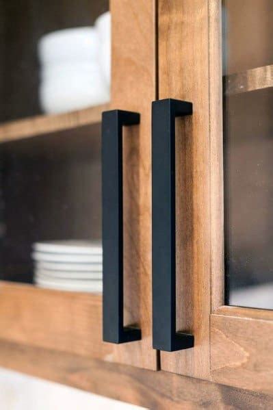 Cabinet hardware can dramatically change the appearance of your kitchen cabinets. Top 70 Best Kitchen Cabinet Hardware Ideas - Knob And Pull ...