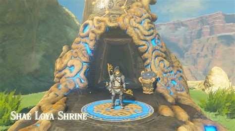 Zelda Breath Of The Wild Shae Loya Shrine Guide