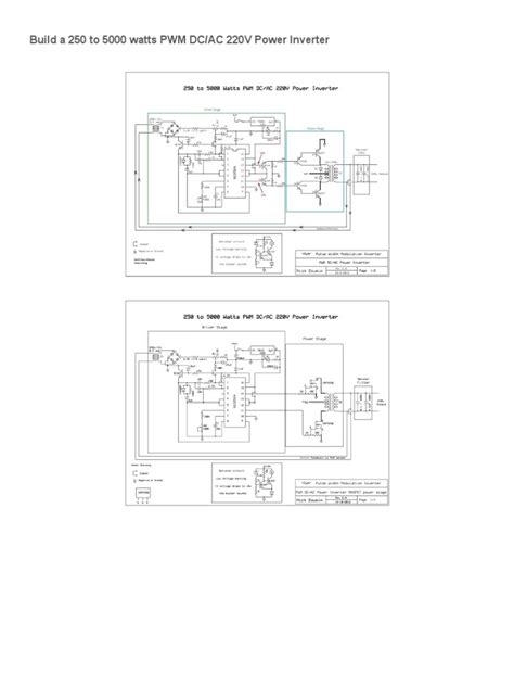 The collection of electronic circuit diagram ( circuitdiagram.net ) fans page. 250 to 5000 Watts PWM DC_AC 220V Power Inverter _ Nonstop-Free Electronic Circuits Project ...