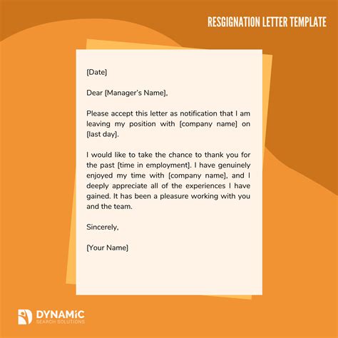 How To Write A Resignation Letter Tips Examples And Templates