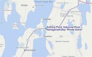 Anthony Point Sakonnet River Narragansett Bay Rhode Island Tide