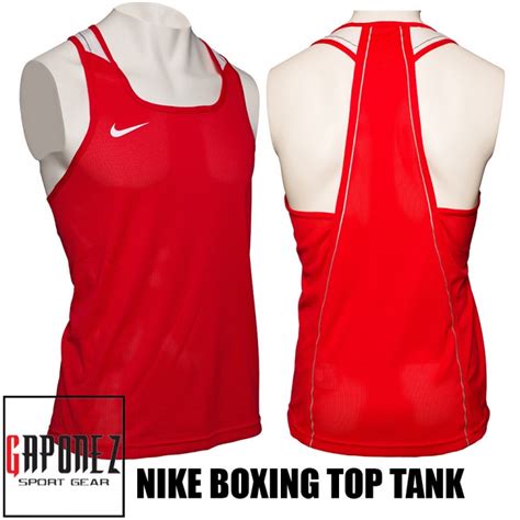 Nike Boxing Amateur Set Top Tank And Shorts Mens Apparel For Aiba