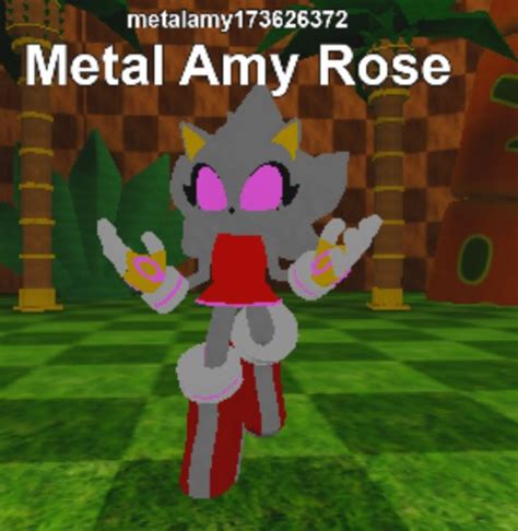 Metal Amy Redesign Sonic The Hedgehog Amino