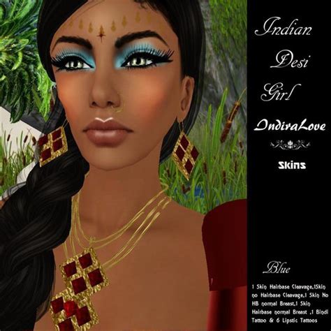 Second Life Marketplace Oindiralove Skins And Shapeoindian Desi