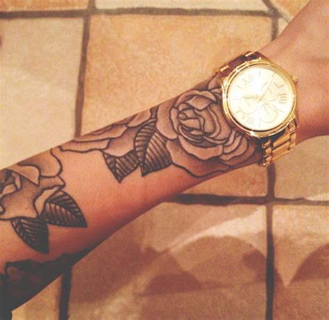 Source women black sleeve tattoo design. Pin on .tattoos.