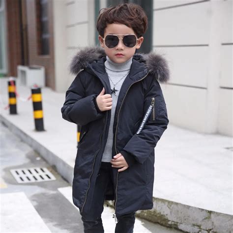 Down Jacket For Boys Warm Casual Fashion Children Boys Winter Coats