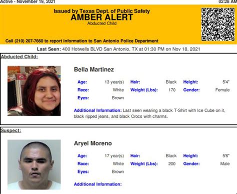 Texas Amber Alert Issued For Year Old Abducted Girl Kvia