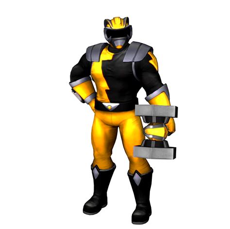 Prlw Hyperforce Yellow Ranger For Xpsxnalara By Injustizz On Deviantart