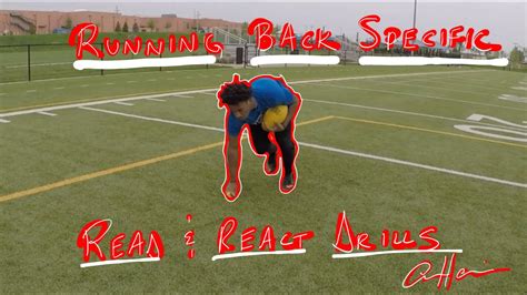 Running Back Read And React Drills Youtube