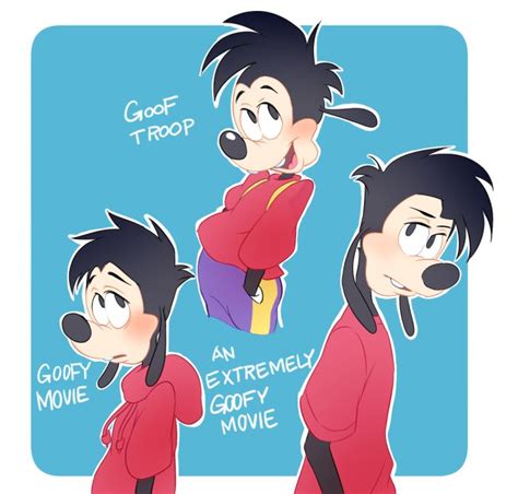 Max Through The Years By Pixiv Net Disney Goof Troop A