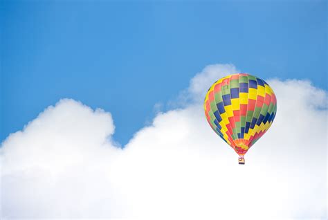 Free Images Hot Air Balloon Flying Summer Aircraft Recreation