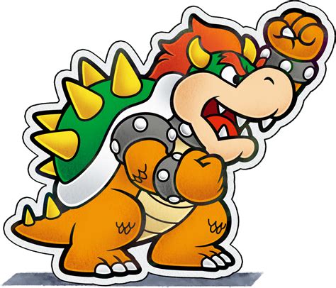 600x666 miiverse mario characters drawing collage by bowser2queen. Paper Bowser - Super Mario Wiki, the Mario encyclopedia